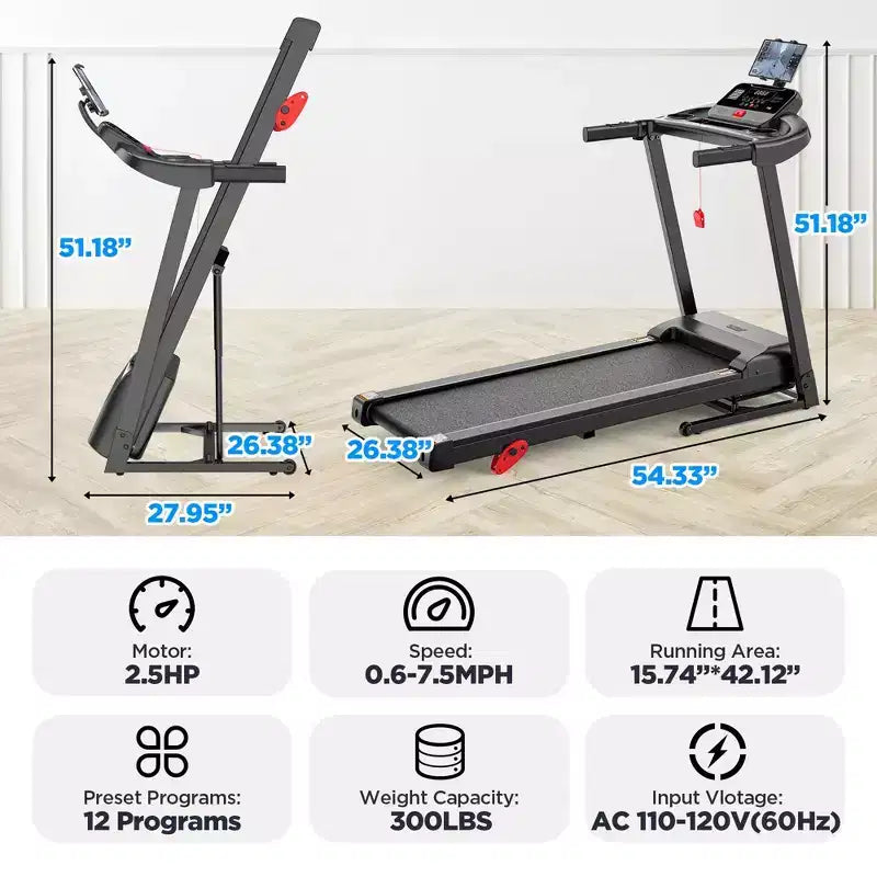 Tapis roulant in offerta, Tapis roulant elettrico pieghevole in vendita per la casa, Tapis roulant con inclinazione/maniglia, Tapis roulant per interni per la casa