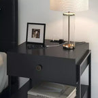 Boyd Sleep Pesaro Modern Nightstand with Charging Station, End Table with USB Ports and Outlets