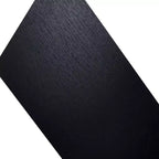 18.11 Mensola galleggiante nera in legno, con staffa invisibile, perfetta per l'arredo di bagno/camera da letto/cucina o come espositore per libri/piante, facile da installare.
