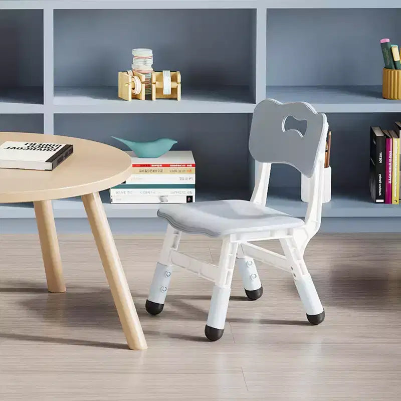 2-Pack Kids Chair,3-Level Height Adjustable Plastic Toddler Chair for Children (Age 2-6) - Ideal for Home, Classroom & Nursery Use