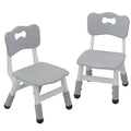 2-Pack Kids Chair,3-Level Height Adjustable Plastic Toddler Chair for Children (Age 2-6) - Ideal for Home, Classroom & Nursery Use