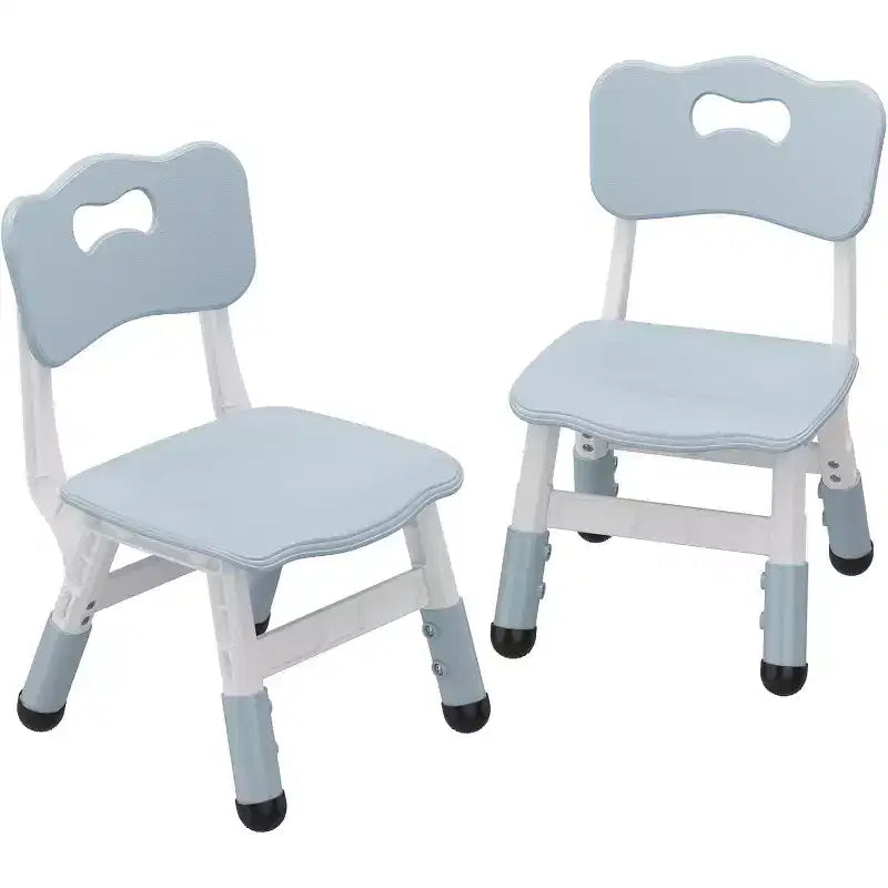 2-Pack Kids Chair,3-Level Height Adjustable Plastic Toddler Chair for Children (Age 2-6) - Ideal for Home, Classroom & Nursery Use