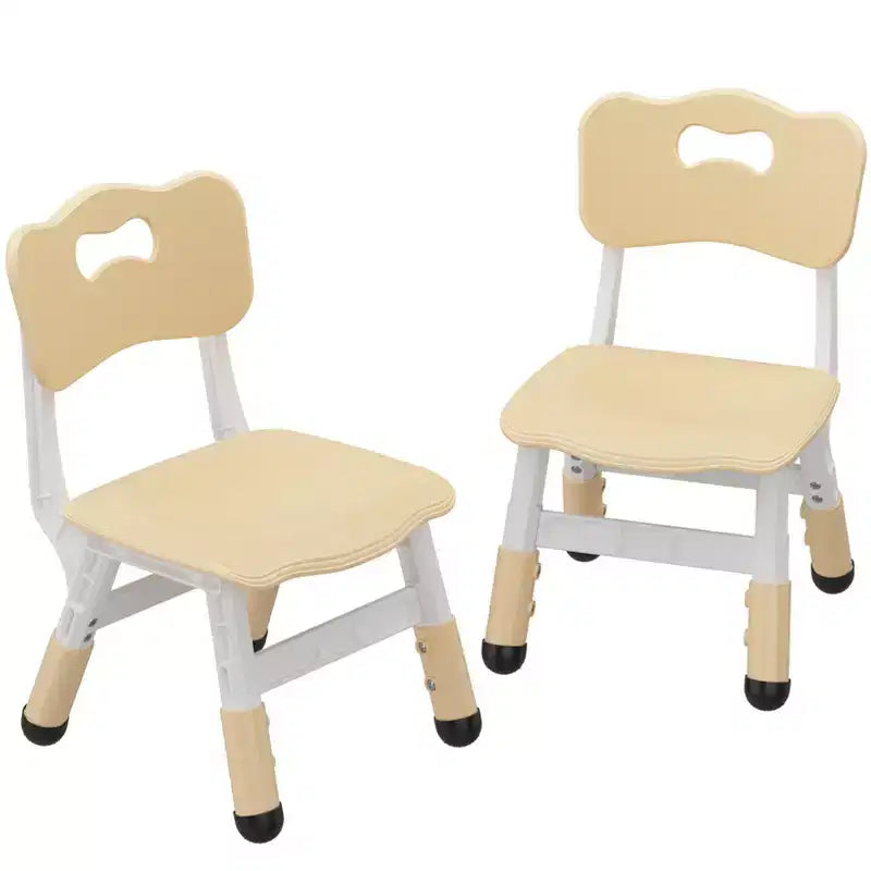 2-Pack Kids Chair,3-Level Height Adjustable Plastic Toddler Chair for Children (Age 2-6) - Ideal for Home, Classroom & Nursery Use