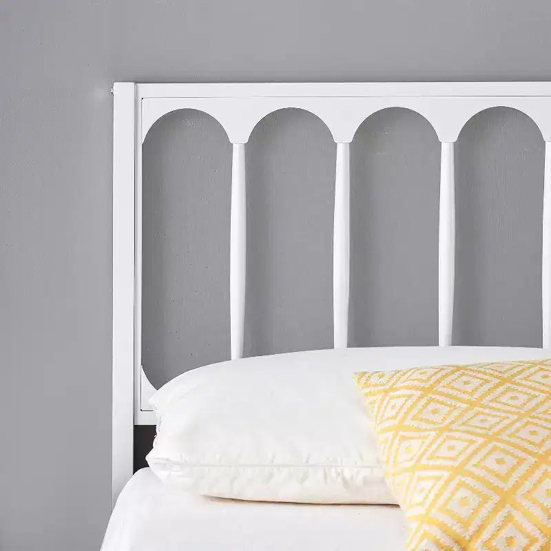 14 Inch Queen Bed Frame - 30 Minutes Assembly Metal Platform Bed Frame with Headboard, No Box Spring Needed - Modern Design, Non-Slip