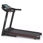 Tapis Roulant Pieghevole Okak con Inclinazione e Schermo LCD da 5 Pollici, Tapis Roulant Portatile con Musica Bluetooth, Walking Pad per Uomo e Donna, Nero
