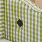 Zeus & Ruta Twin Daybed with Trundle & Wavy Headboard