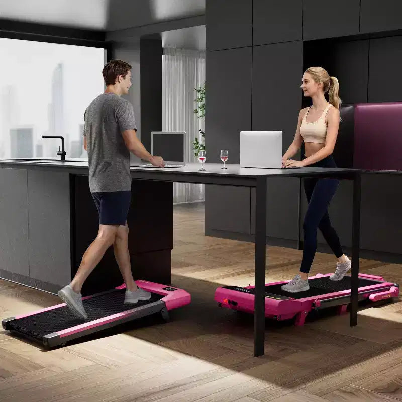 Tapis Roulant Smart Walking Pad DeerRun Q2 Edition Regalo di San Valentino per uso domestico e corsa leggera con inclinazione del 7%