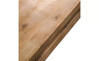 TUYOHW Modern Wooden Coffee Table with Floating-Top, Sleek Rectangular Center Table for Living Room, Industrial Sofa Table