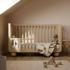 Storkcraft Amalfi Deluxe Culla Trasformabile 5-in-1 con Sponda di Sicurezza per Bambini Inclusa