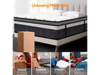 Mattress Clearance: 14 Hybrid Mattress Queen Size - Memory Foam & Individually Pocket Coils, Pressure Relief, CertiPUR-US Certified, Medium Firm