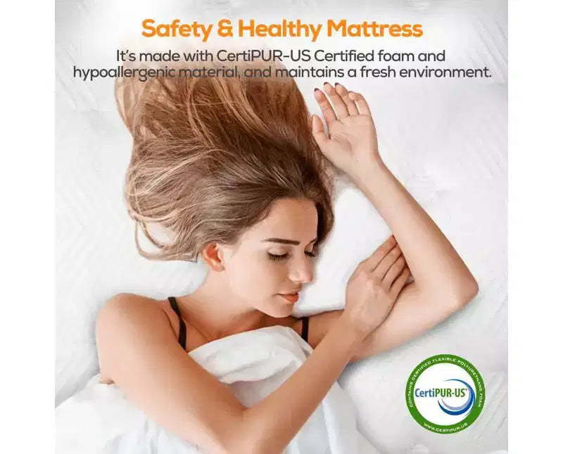Mattress Clearance: 14 Hybrid Mattress Queen Size - Memory Foam & Individually Pocket Coils, Pressure Relief, CertiPUR-US Certified, Medium Firm
