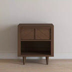 Child Craft Surrey Hill 1 Drawer Nightstand for Nursery or Bedroom, Large Storage Drawer, Made of Sturdy Pinewood, Non-Toxic, Baby Safe Finish