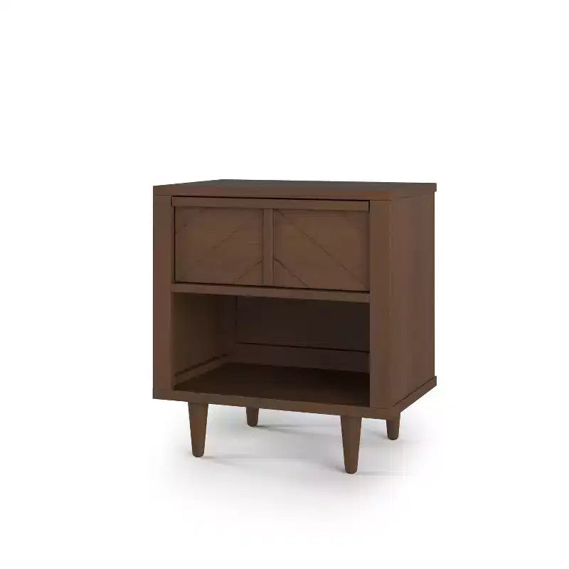 Child Craft Surrey Hill 1 Drawer Nightstand for Nursery or Bedroom, Large Storage Drawer, Made of Sturdy Pinewood, Non-Toxic, Baby Safe Finish