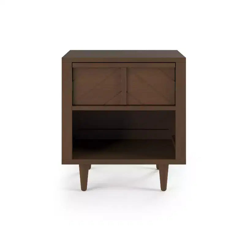Child Craft Surrey Hill 1 Drawer Nightstand for Nursery or Bedroom, Large Storage Drawer, Made of Sturdy Pinewood, Non-Toxic, Baby Safe Finish