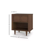 Child Craft Surrey Hill 1 Drawer Nightstand for Nursery or Bedroom, Large Storage Drawer, Made of Sturdy Pinewood, Non-Toxic, Baby Safe Finish
