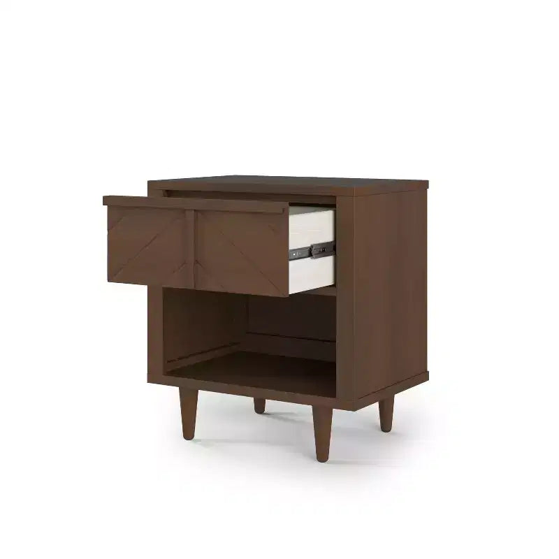 Child Craft Surrey Hill 1 Drawer Nightstand for Nursery or Bedroom, Large Storage Drawer, Made of Sturdy Pinewood, Non-Toxic, Baby Safe Finish