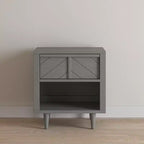Child Craft Surrey Hill 1 Drawer Nightstand for Nursery or Bedroom, Large Storage Drawer, Made of Sturdy Pinewood, Non-Toxic, Baby Safe Finish