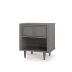 Child Craft Surrey Hill 1 Drawer Nightstand for Nursery or Bedroom, Large Storage Drawer, Made of Sturdy Pinewood, Non-Toxic, Baby Safe Finish