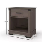 Comodino Child Craft Redmond a 1 cassetto per cameretta o camera da letto, ampio cassetto contenitore, in robusto legno di pino, finitura atossica e sicura per i bambini