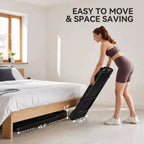 Folding Treadmill for Home with Incline 2HP Quiet Motor Compact Treadmill with LED Display