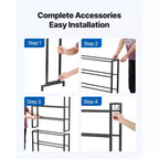 VEVOR 3D Printer Filament Storage Rack, 7 Tier Heavy Duty Storage Shelves for 3D Printing Filaments, Filament Spool Holders Racks(Shelf Only), Black