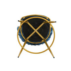 TUYOHW 31.5 Swivel Counter Height Bar Stools Set of 2,Luxury Golden Metal Base Bar Stools with Hand-Woven Backrest,286lbs Capacity