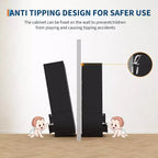 Armadio Guardaroba, Mobile Contenitore per Abiti in Legno da 71", 1 Ripiano Regolabile e 2 Cassetti, Armadio con Asta Appendipe per Camera da Letto