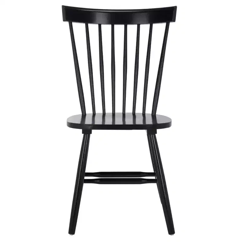 Novalyn Spindel Dining Chair - Set of 2 - DCH8550 - Black - Safavieh