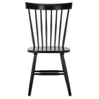 Novalyn Spindel Dining Chair - Set of 2 - DCH8550 - Black - Safavieh