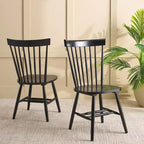 Sedia da Pranzo Novalyn Spindel - Set di 2 - DCH8550 - Nera - Safavieh