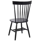 Sedia da Pranzo Novalyn Spindel - Set di 2 - DCH8550 - Nera - Safavieh
