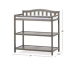 Child Craft Hampton Arch Top Crib and Changing Table Nursery Set, 2-Piece, Includes 4-in-1 Convertible Crib and Changing Table