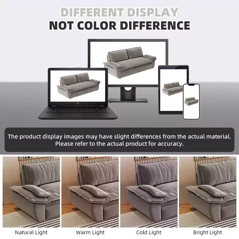 Whisen 3-in-1 Queen Velvet Sleeper Pull Out Sofa Bed, Convertible Loveseat Sofa Couch