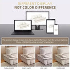 Whisen 3-in-1 Queen Velvet Sleeper Pull Out Sofa Bed, Convertible Loveseat Sofa Couch