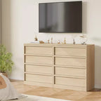 4 Drawer Dresser for Bedroom, Nightstand 4 Chest of Drawers with Large Storage, Small Bedside Table for Living Room, Nursery, Entryway
