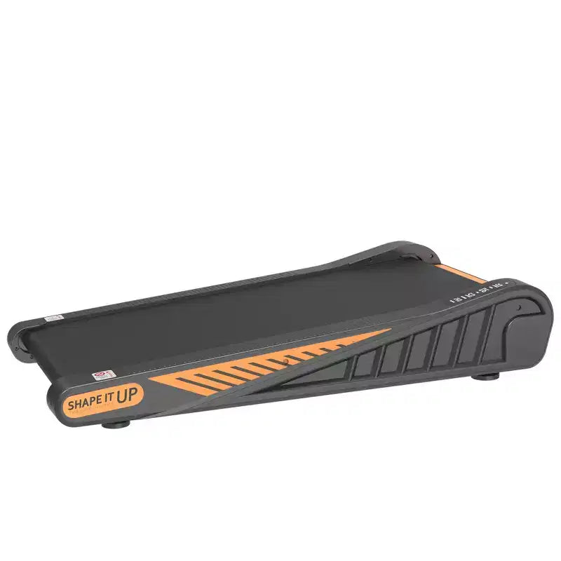 Whisen Walking Pad Under Desk Treadmill Machine Home Exercise with Incline for Small Space - Black