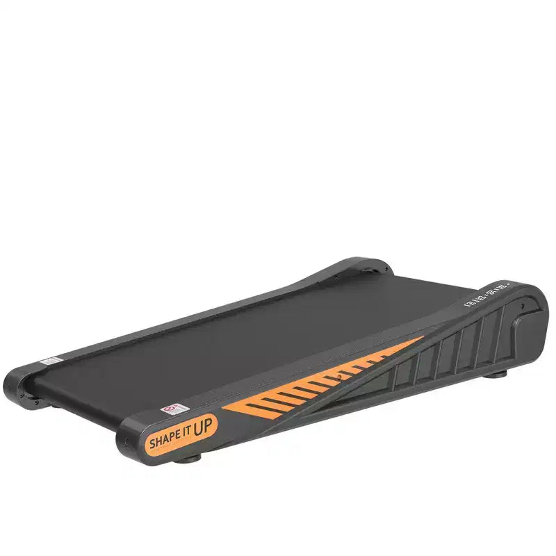 Whisen Walking Pad Under Desk Treadmill Machine Home Exercise with Incline for Small Space - Black