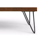 Moreno 32inch Wide Square Industrial Lift Top Coffee Table