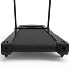 Whisen Foldable Treadmill, Workout Running Machine Walking with 12 Preset Programs, Incline - Black & Red