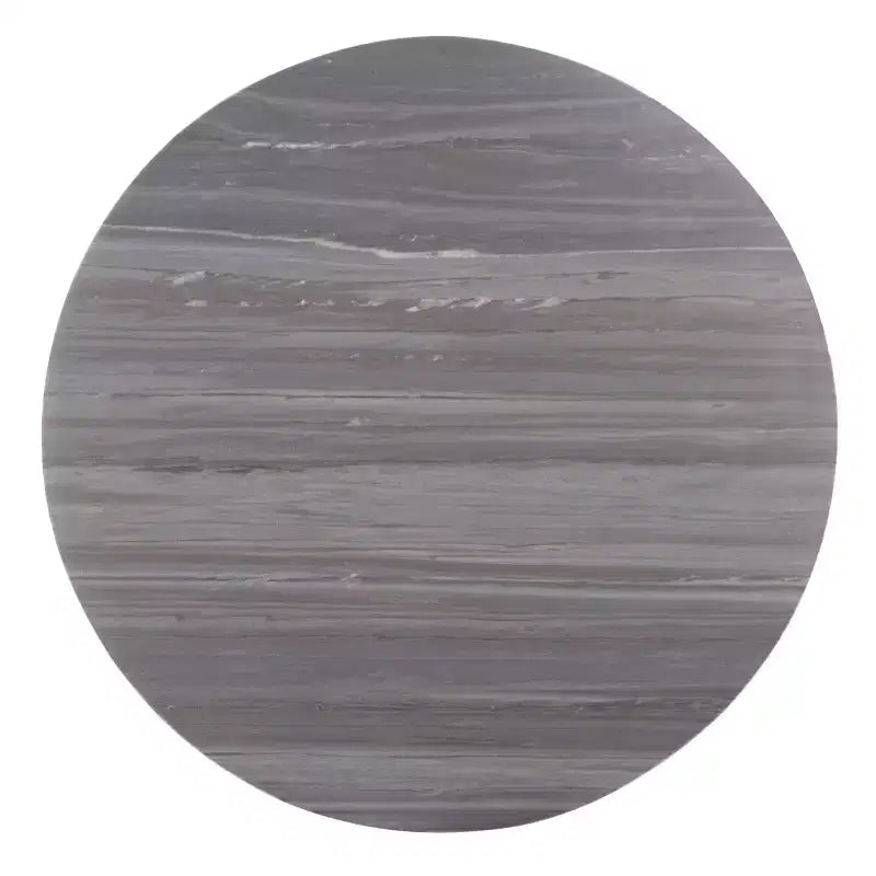 Nylah Marble Side Table - ACC3716 - Grey Marble/Black - Safavieh