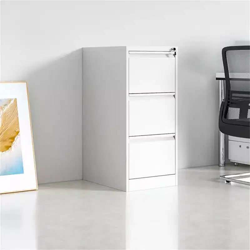 Acekool 3 Drawer File Cabinet with Lock, Heavy Duty Vertical Filing Cabinet for Home Office
