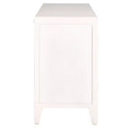 Mobile TV Raura a 2 ripiani e 2 ante - MED5300 - Bianco anticato - Safavieh