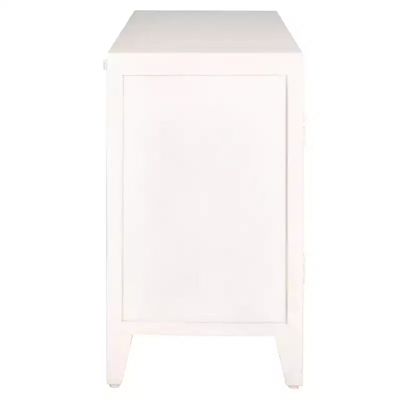 Mobile TV Raura a 2 ripiani e 2 ante - MED5300 - Bianco anticato - Safavieh