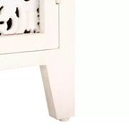 Mobile TV Raura a 2 ripiani e 2 ante - MED5300 - Bianco anticato - Safavieh