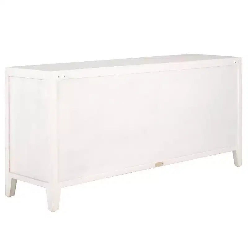 Mobile TV Raura a 2 ripiani e 2 ante - MED5300 - Bianco anticato - Safavieh