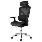 Ergonomic Mesh Office Chair, Lumbar Support, 4D Adjustable Armrests, Recline & Height Adjustment, 360 Swivel, Home Office Chair, Study Gaming Chair