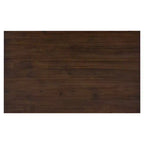 Set da pranzo in legno da 6 pezzi per 6 persone, tavolo da pranzo rettangolare con 4 sedie imbottite e panca