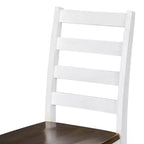 Set da pranzo in legno da 6 pezzi per 6 persone, tavolo da pranzo rettangolare con 4 sedie imbottite e panca