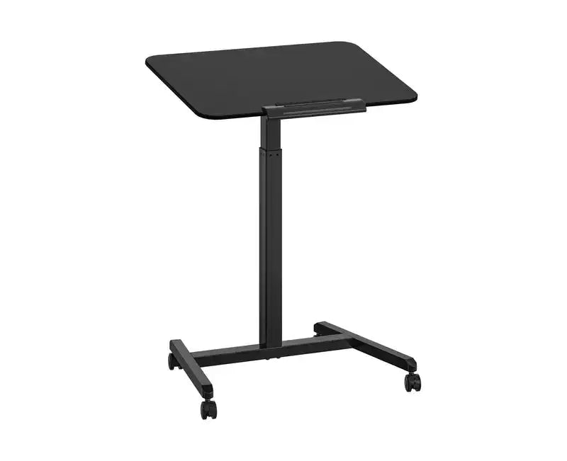 Seville Classics airLIFT Tilting Height Adjustable Mobile Desk Cart