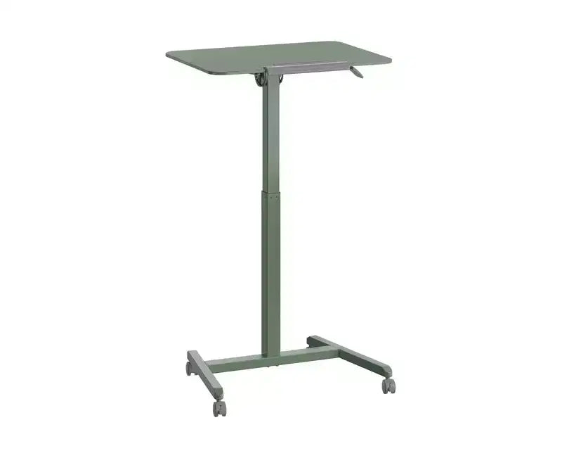 Seville Classics airLIFT Tilting Height Adjustable Mobile Desk Cart